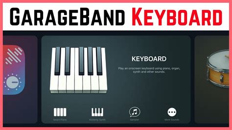 Complete Guide To Keyboards In Garageband Ios Ipad Iphone Youtube