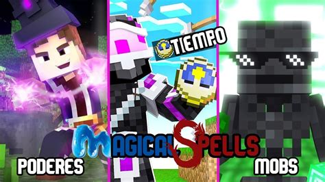 Hechizos Parar El Tiempo Y Poseer Mobs El Mejor Addon De Magia Para