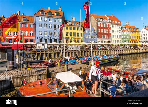 The Colorful Nyhavn Quayside In Copenhagen Summertime In The Fantastic