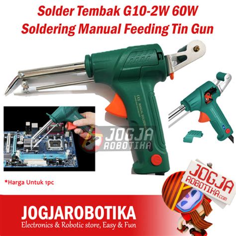 Jual Solder Tembak G W W Soldering Manual Feeding Tin Gun Kab