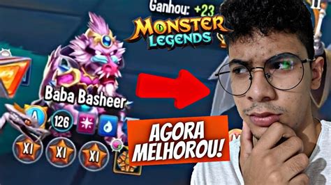 Quase Deu Tudo Errado Testei A Baba Basheer N Vel No Pvp Monster