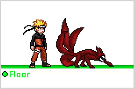 Naruto 4 Tails Sprite By Calamardorial On Deviantart