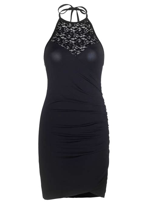 Bodycon Kleid Mit Spitze Kleider Kurz Club Hot Fashion