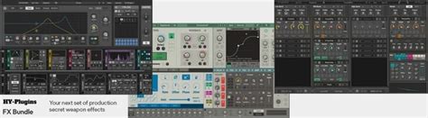 HY Plugins FX Bundle 10 04 2023 WIN MAC 编曲资源