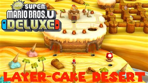 New Super Mario Bros U Layer Cake Desert