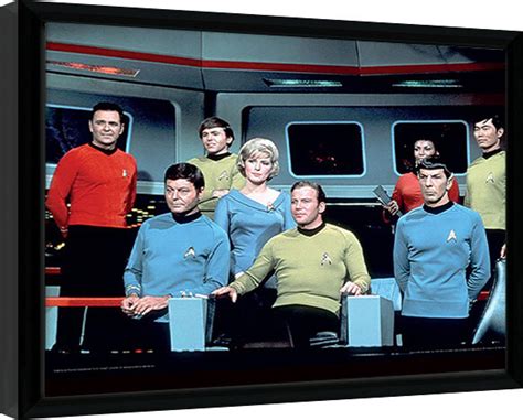 Star Trek - TOS Cast Framed poster | Buy at Europosters