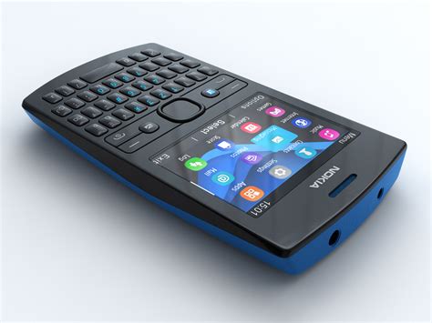 Nokia Asha 205 3D 모델 5 max fbx 3ds obj Free3D