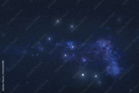 Bootes constellation stars in outer space. Bootes constellation stars ...