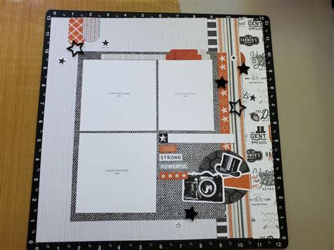 Ctmh Hey Handsome Apr Jun Scrapbook Page Layouts Scrapbook