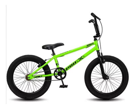 BMX Pro X 2024 Série 1 2024 aro 20 freios v brakes cor verde preto