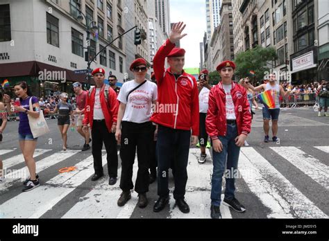 New York City Gay Pride 2017 March In New York City Featuring Curtis Sliwa Where New York