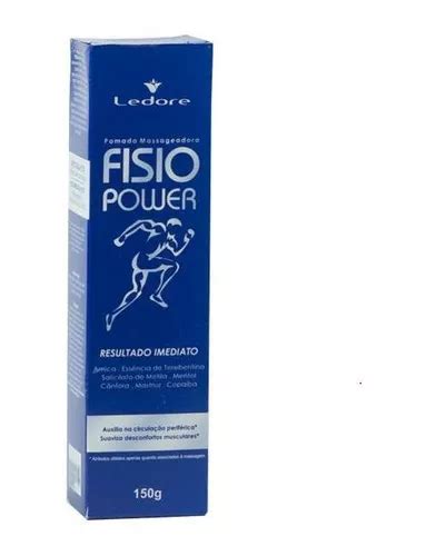 Kit Pomadas Massageadora Fisio Power G Ledore Mercadolivre