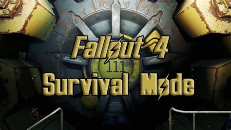 Fallout 4 Survival Mode Details Revealed - Fextralife