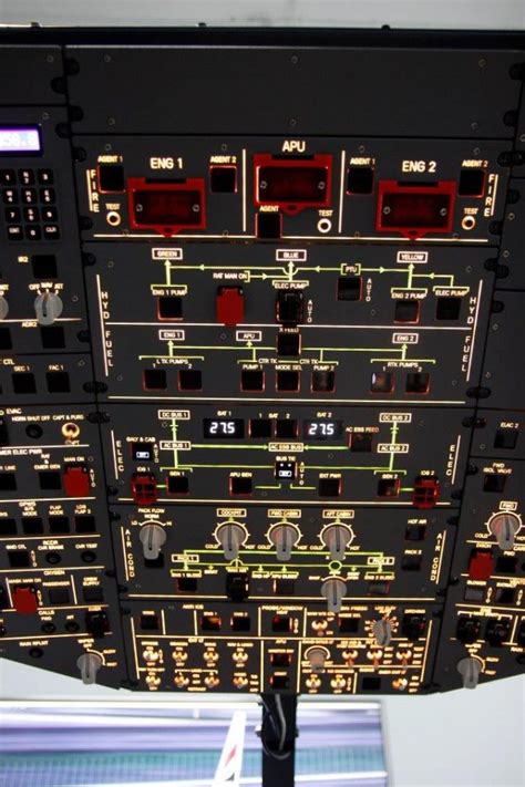 Airbus A320 Overhead Panel Plugandplay Simonsolution Eu Hardware For