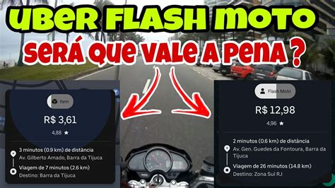 Entregas Da Uber Flash Moto Chega Ao Rj Motocar Oficial Youtube