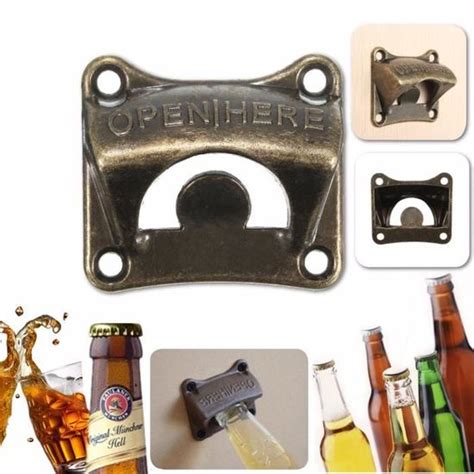 Tempsa Bronze Mural D Capsuleur Tire Bouchon Ouvre Bouteille Opener