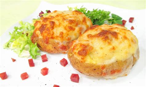 Receta De Papas Rellenas Al Horno