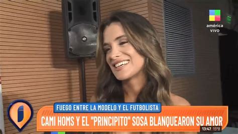 Camila Homs Habló Por Primera Vez Sobre Su Romance Con José Sosa Tras