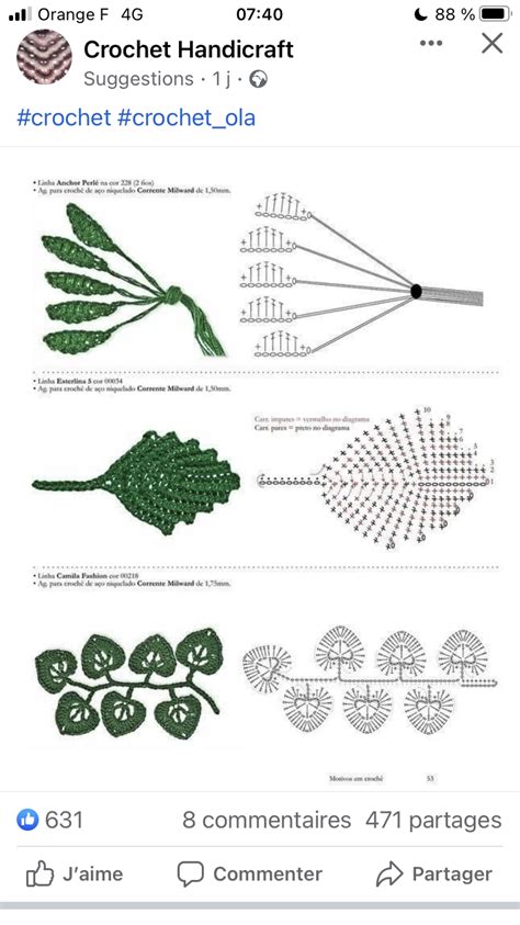 Pingl Par Nadine Lamisse Sur Crochet