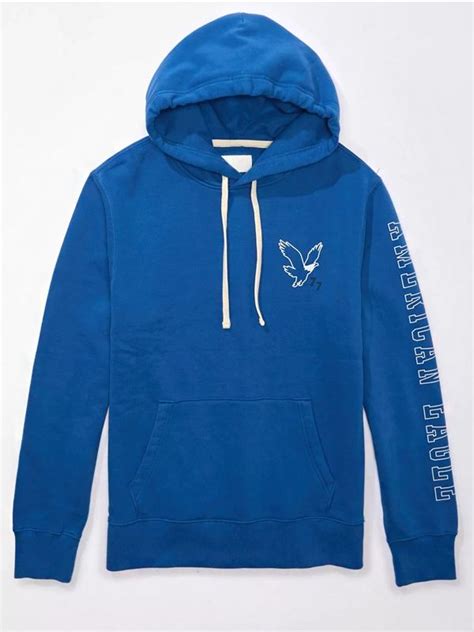 American Eagle Hoodie | AE Super Soft Graphic Hoodie