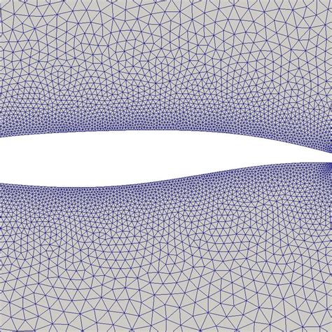 Example Of The Unstructured Mesh Used For The Optimization Download Scientific Diagram