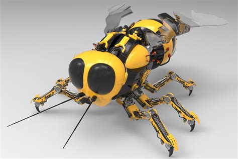 Robo Bee By Shellcasing On Deviantart