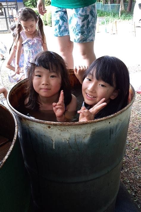 ドラム缶風呂 そらまめキッズブログ関東