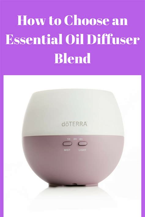 How to Choose an Essential Oil Diffuser Blend - Transform Health, Inspire Hope