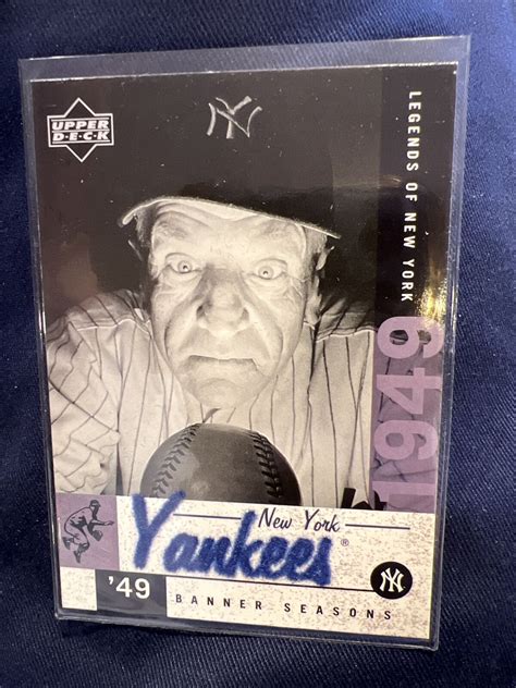 Upper Deck Legends Of New York Casey Stengel Ebay