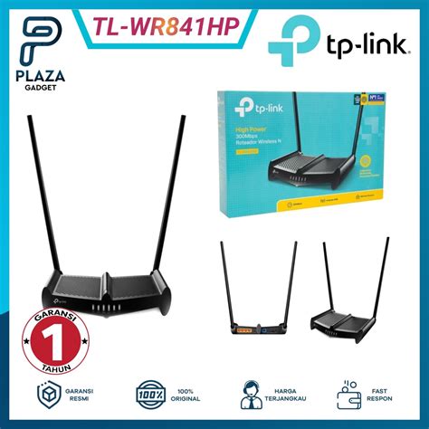 Jual TP LINK 300Mbps TL WR841HP High Power Wireless N Router Shopee