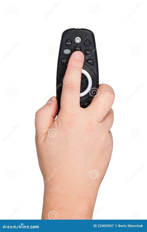 Hand Holding Tv Remote Control Stock Image Image Of Control Human