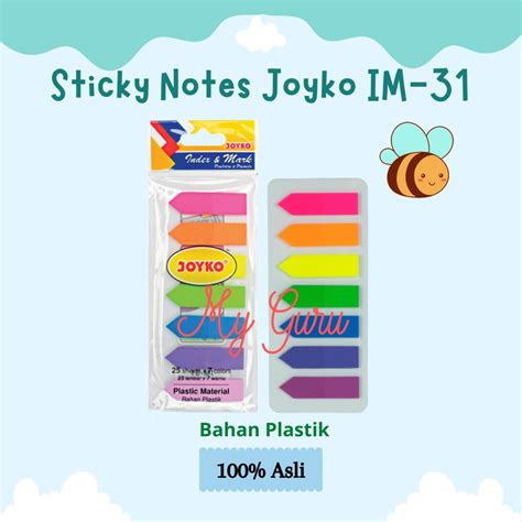 Jual Set Joyko Index Mark Penanda Pembatas Memo Sticky Notes