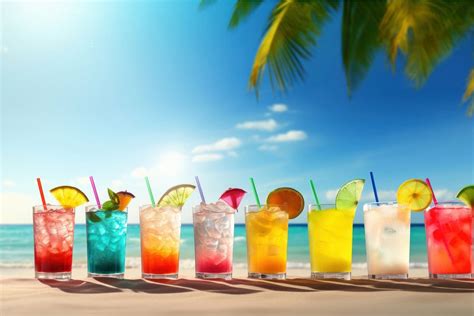 Summer drink cocktail outdoors. AI | Free Photo - rawpixel