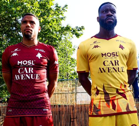 Football Le Fc Metz D Voile Ses Maillots Pour La Saison