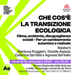 Altreconomia A Bookcity Milano Che Cos La Transizione Ecologica Al