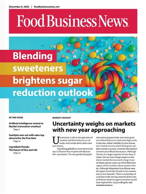 Howtian In Food Business News Sugar Reduction Outlook