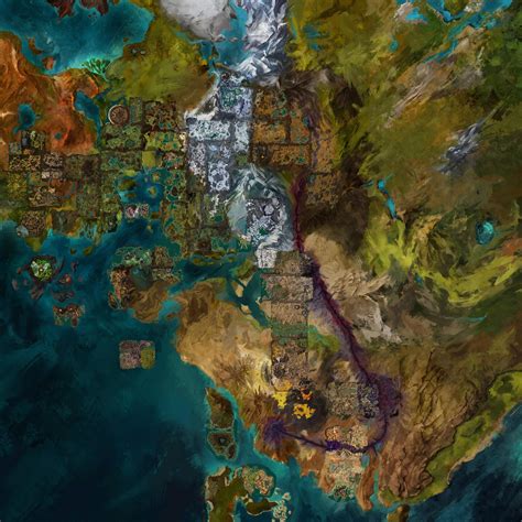 Can you make Dragonfall map a bit less squarish on the World map? - Guild Wars 2 Discussion ...