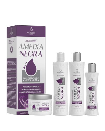 Kit Capilar Ameixa Negra Bio Instinto Geris Cosm Ticos Atacado