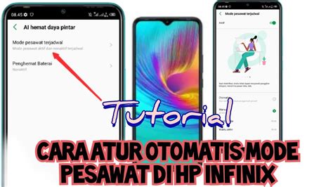 Cara Atur Otomatis Mode Pesawat Di Hp Infinix YouTube