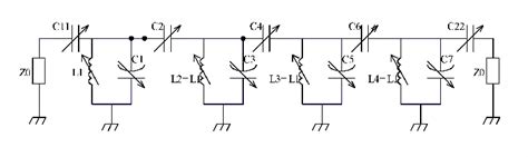 Figure From Design Of A Four Pole Quasi Elliptic Microstrip Filter