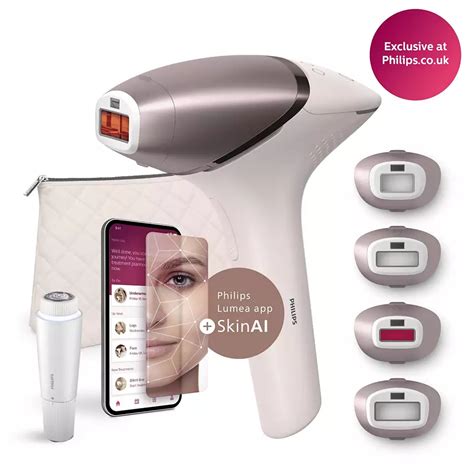 Philips Lumea Ipl 9900 Series Ipl Hair Removal Device With Senseiq For