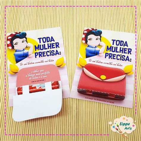 Cart O Bolsa De Batom Para O Dia Da Mulher Dia Da Mulher