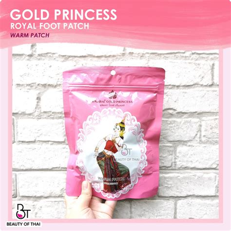 Jual Full Pack Gold Princess Royal Foot Patch Detox Shopee Indonesia