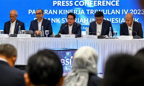 BSI Kantongi Laba Bersih Rp5 7 Triliun Pada 2023