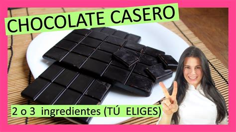 Cómo hacer CHOCOLATE CASERO En tableta o para cobertura YouTube