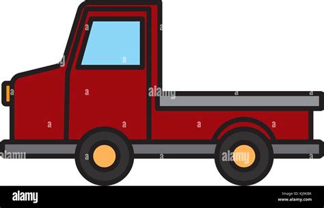 Pick Up Vehicle Stock Vector Image And Art Alamy