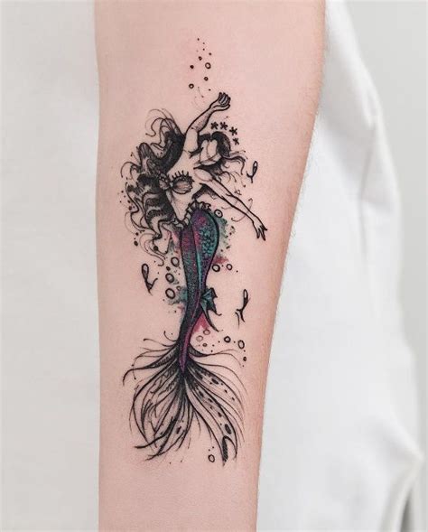 64 Cool Mermaid Tattoo Idea That Can Make You Look Stunning Mermaid Tattoos Body Art Tattoos