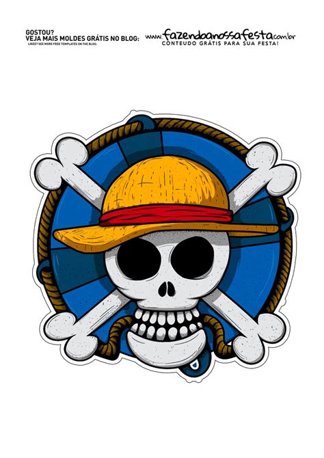 Aplique Grande One Piece Fazendo A Nossa Festa