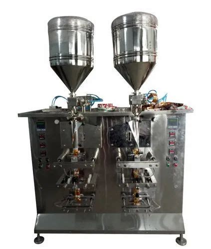 Crown Industries Electric Shampoo Pouch Packing Machine Capacity 5000