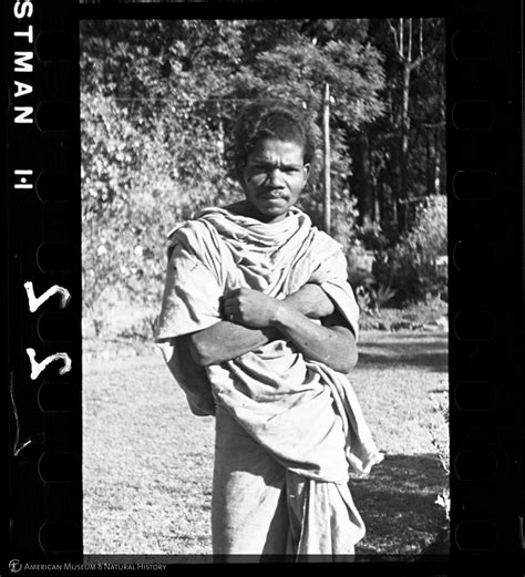 Amnh Research Library Digital Special Collections Man Standing With